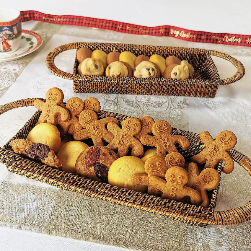 Calaisio | Rectangular Cracker Basket - Set of 2
