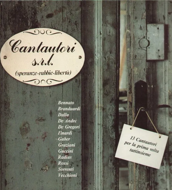 Cantautori Srl Speranze Rabbie Libert