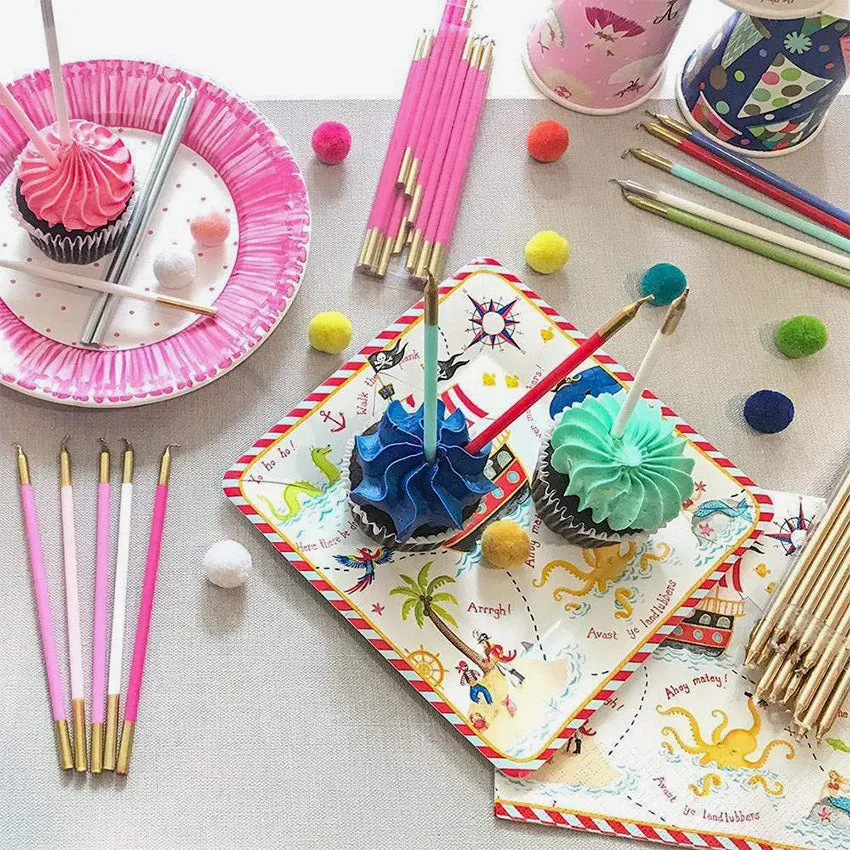 Caspari | Birthday Slims Candles