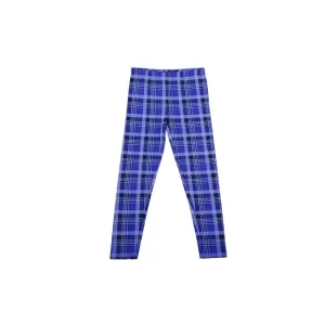 Check Printed Legging, Size 10
