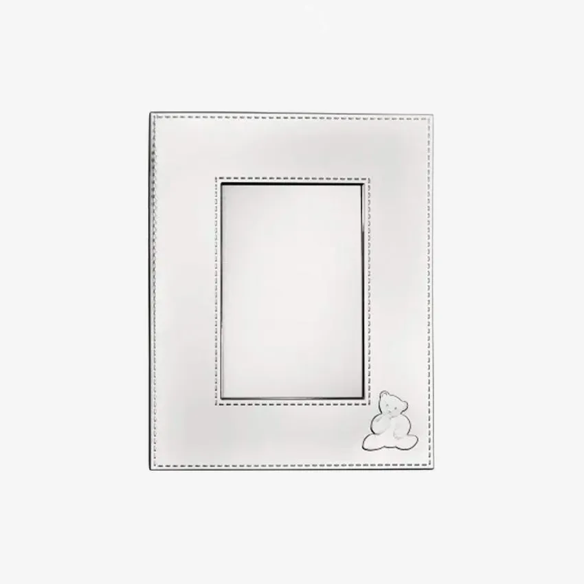 Christofle | Charlie Bear Stainless Steel Picture Frame