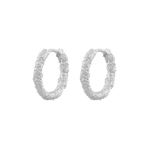 Core London Ring Earrings | Silver Plated