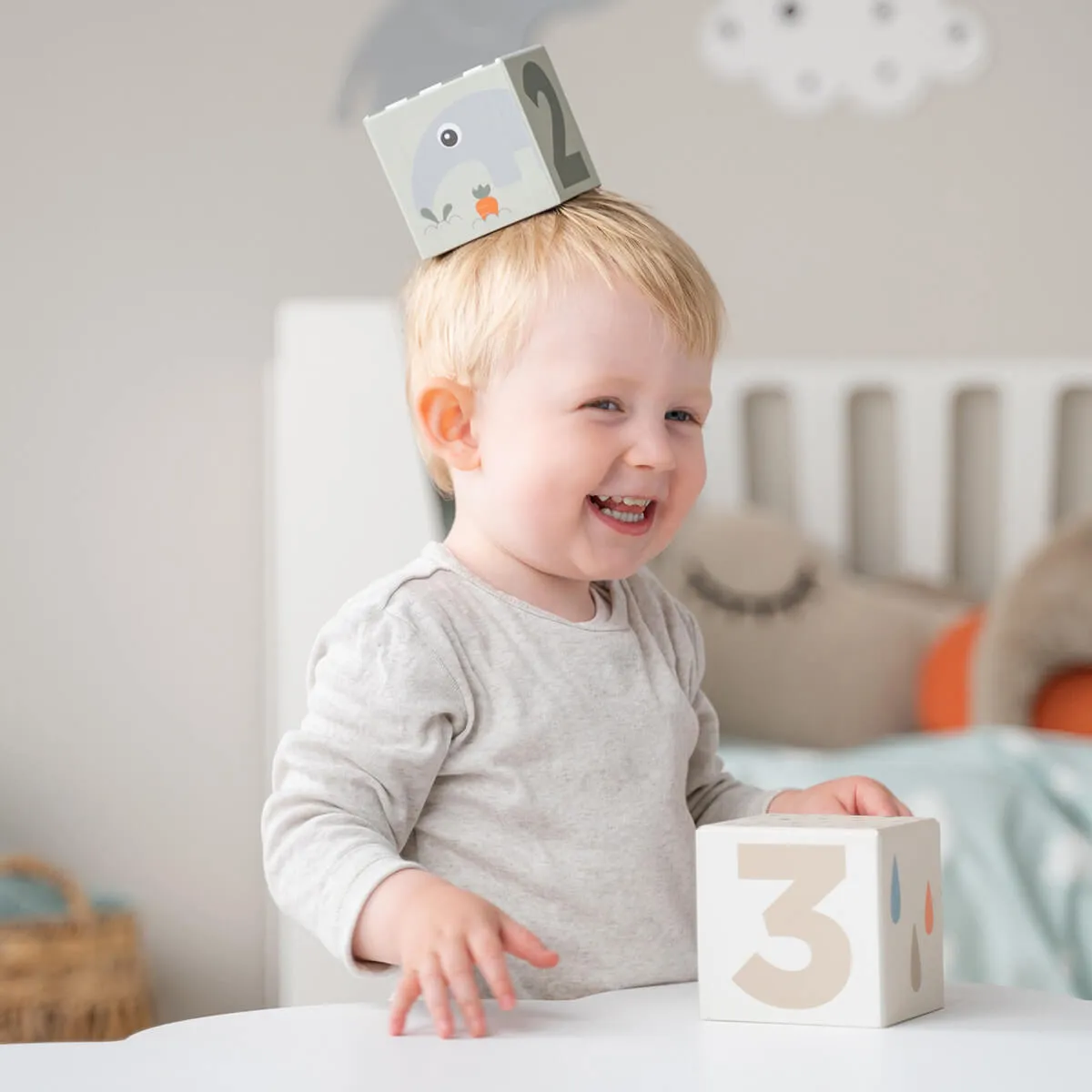 Deer Friends Stacking Cube Toys | Set of 5