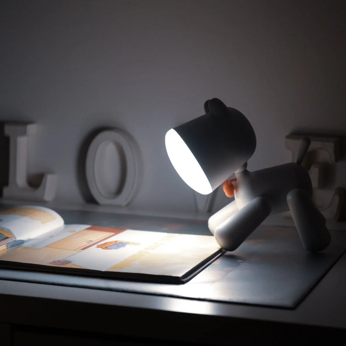 Dog Bedside Lamp