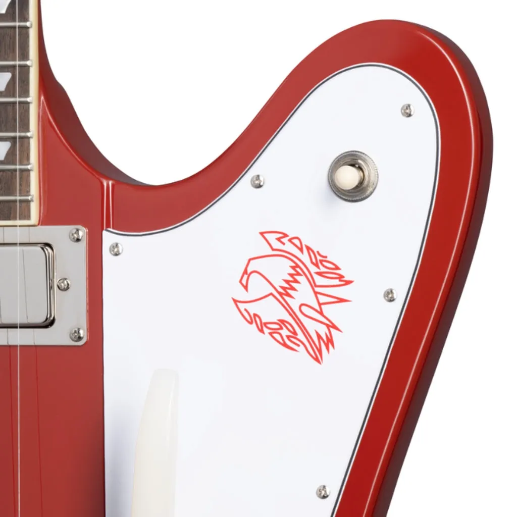 Epiphone 1963 Firebird V Maestro In Case Ember Red