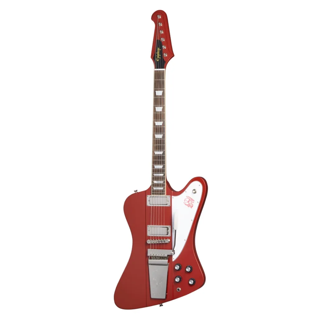 Epiphone 1963 Firebird V Maestro In Case Ember Red