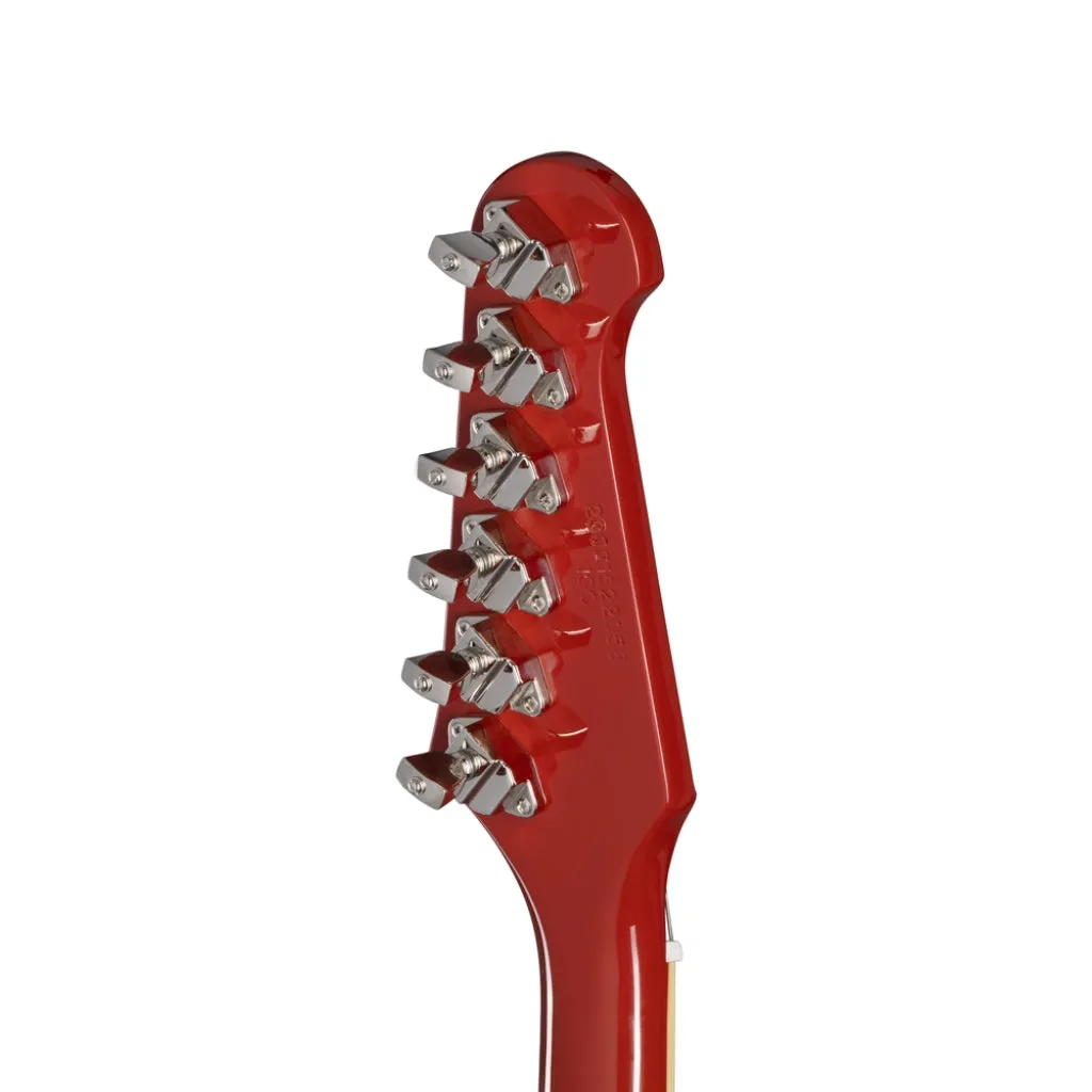 Epiphone 1963 Firebird V Maestro In Case Ember Red