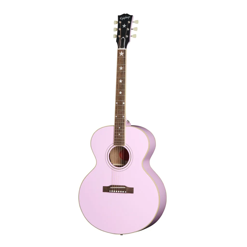 Epiphone J180 LS Pink with Hardcase
