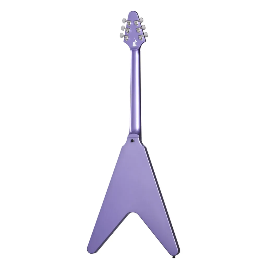 Epiphone Kirk Hammett 1979 Flying V Electric Guitar -  Purple Metallic