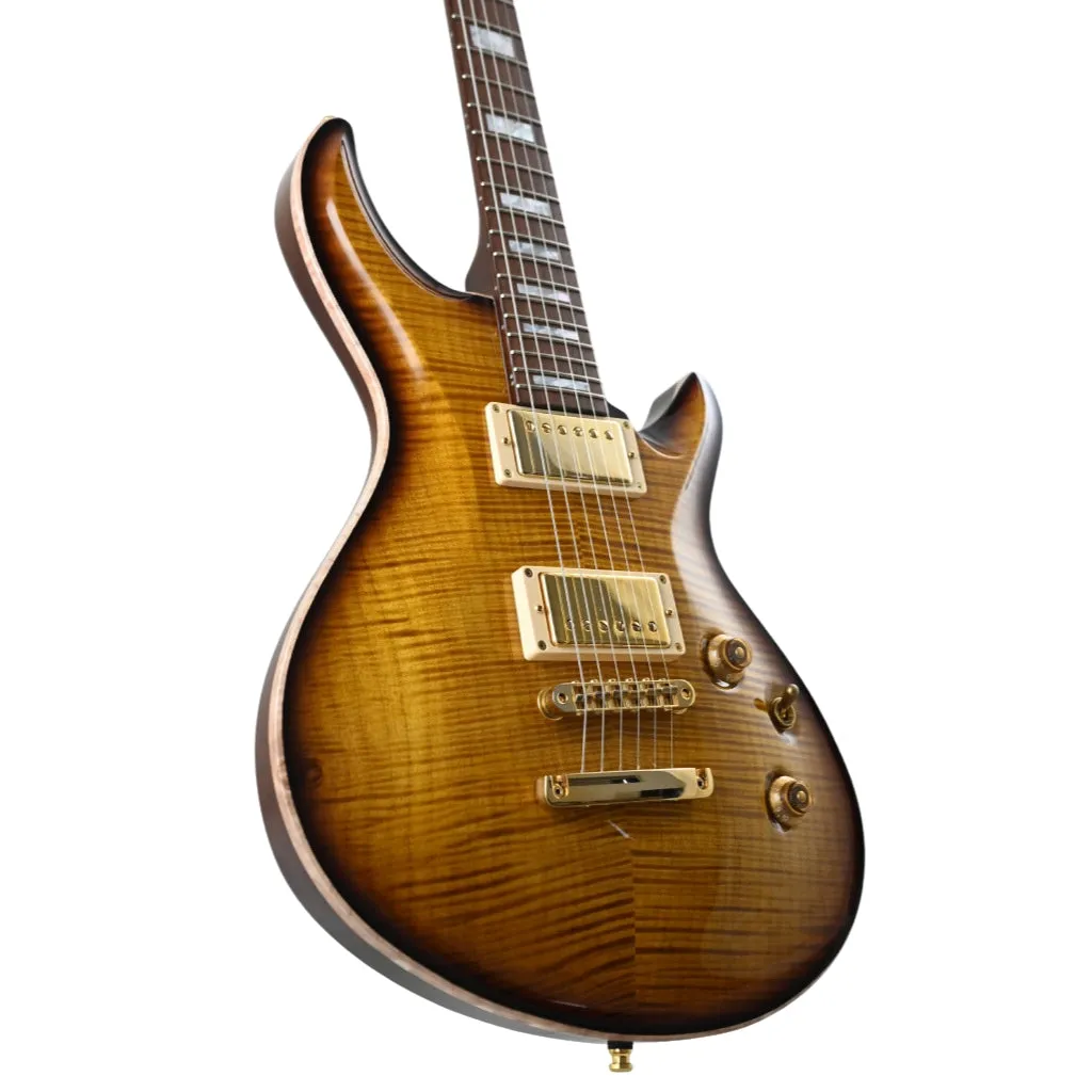 ESP Original Custom Shop Mystique CTM Electric Guitar - Tea Sunburst