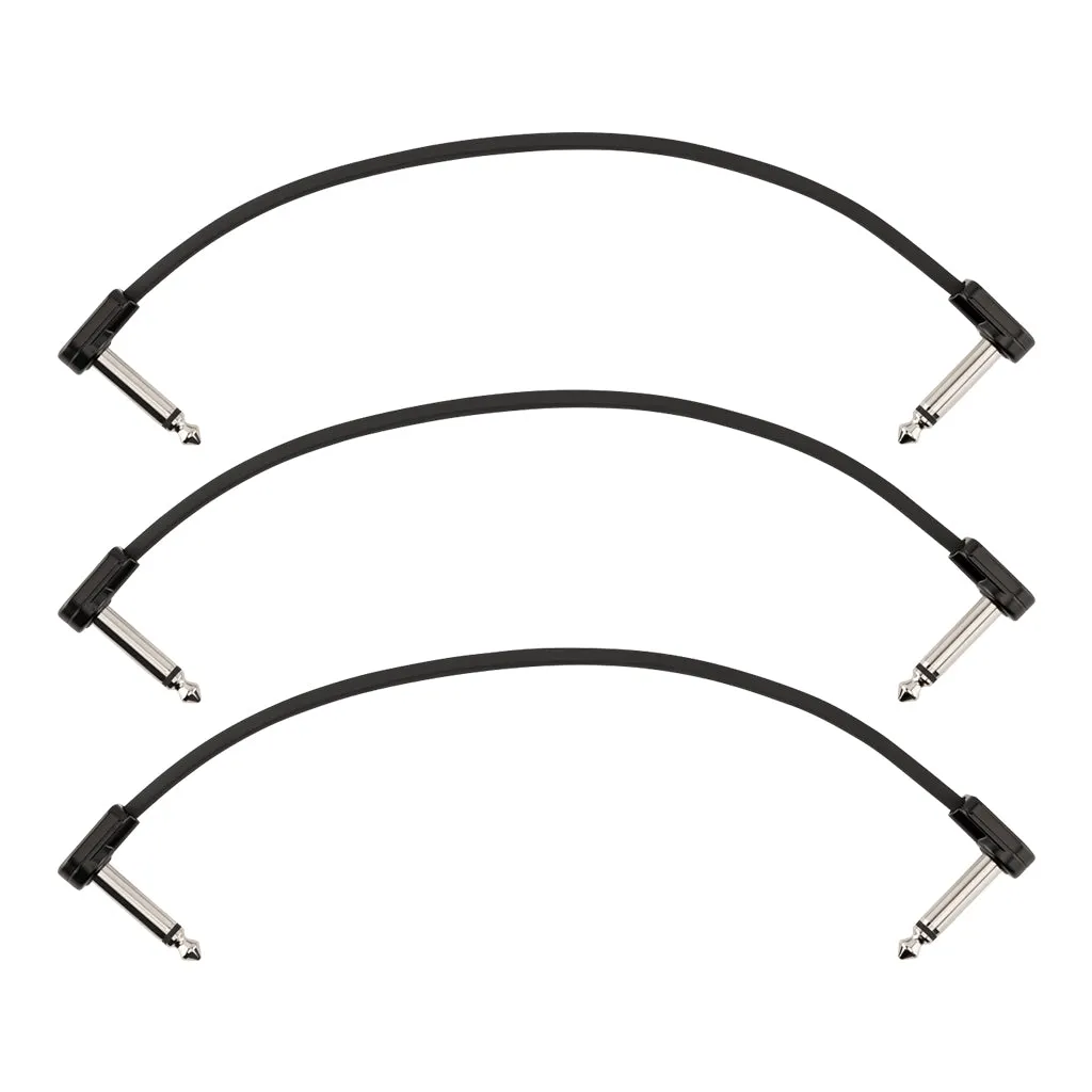 Fender Blockchain 8" Cable 3 Pack Angle/Angle