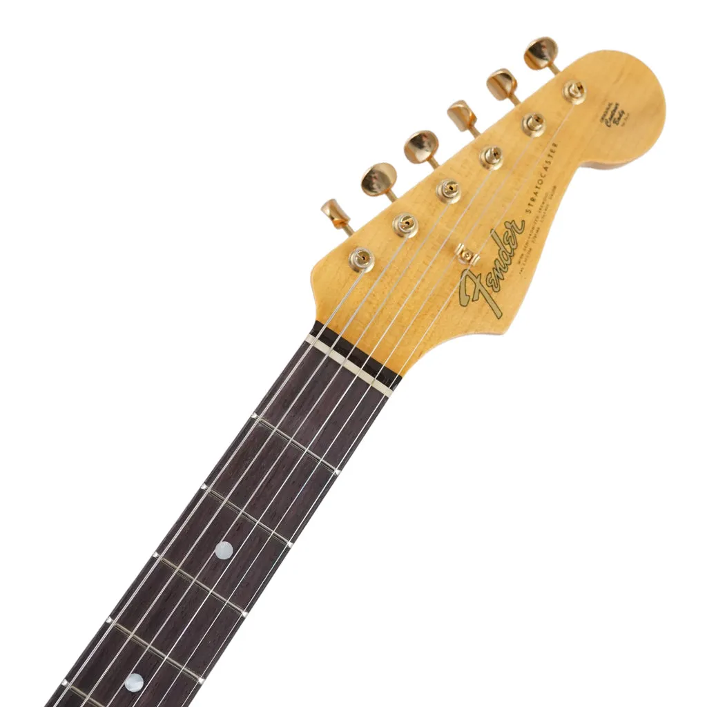 Fender Custom Shop 1965 Dual-Mag Stratocaster Journeyman Relic - Aged Sage Green Metallic