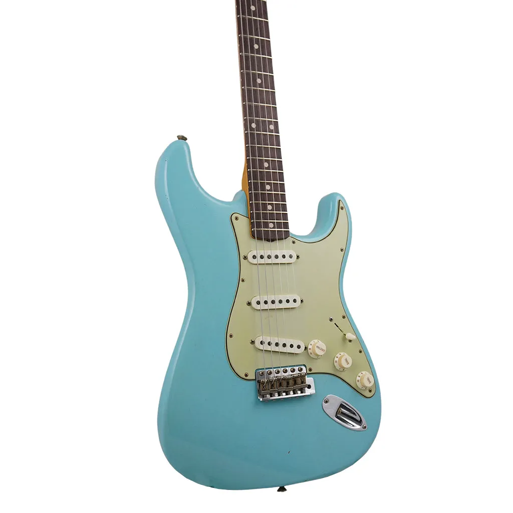 Fender Custom Shop '62/'63 Stratocaster Journeyman Relic - Aged Daphne Blue