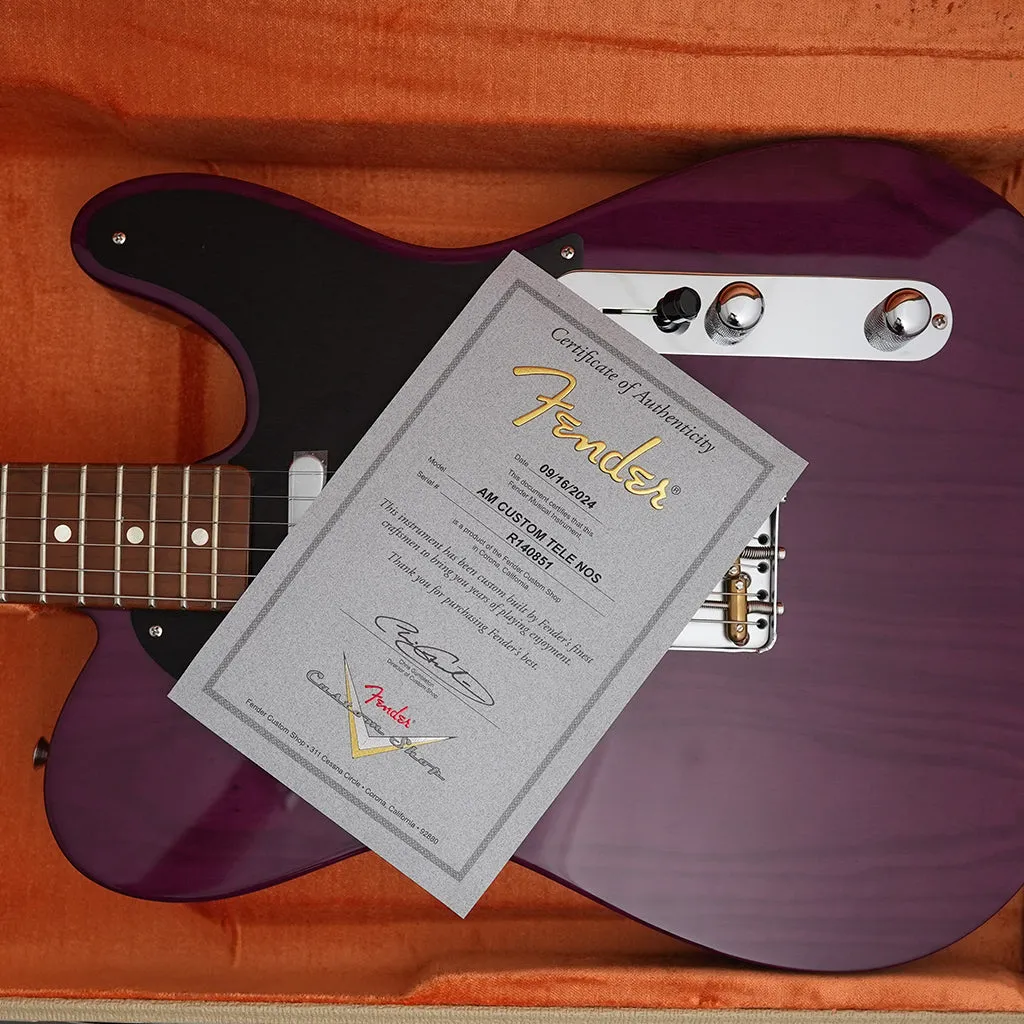 Fender Custom Shop American Custom Telecaster NOS Transparent Purple