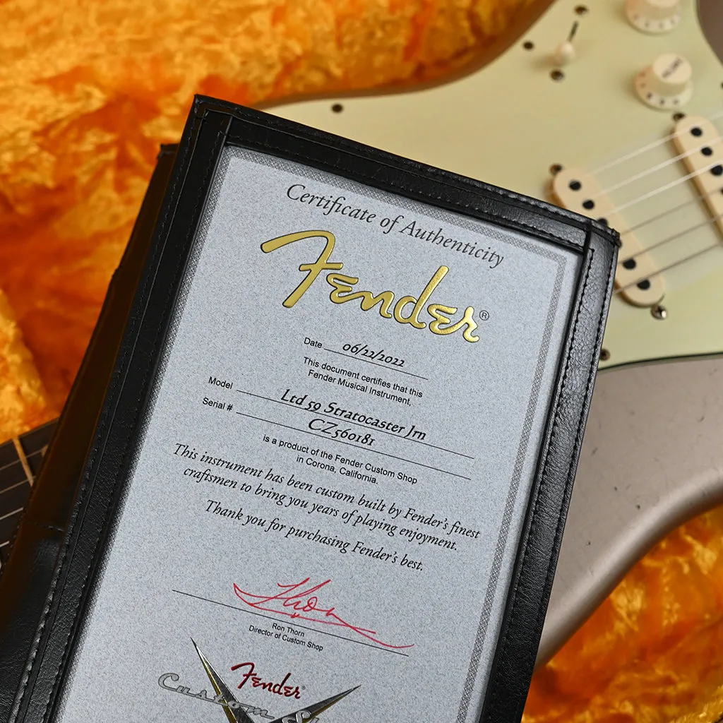 Fender Custom Shop Limited Edition '59 Stratocaster Journeyman Relic, Super Faded Aged Shoreline Gold