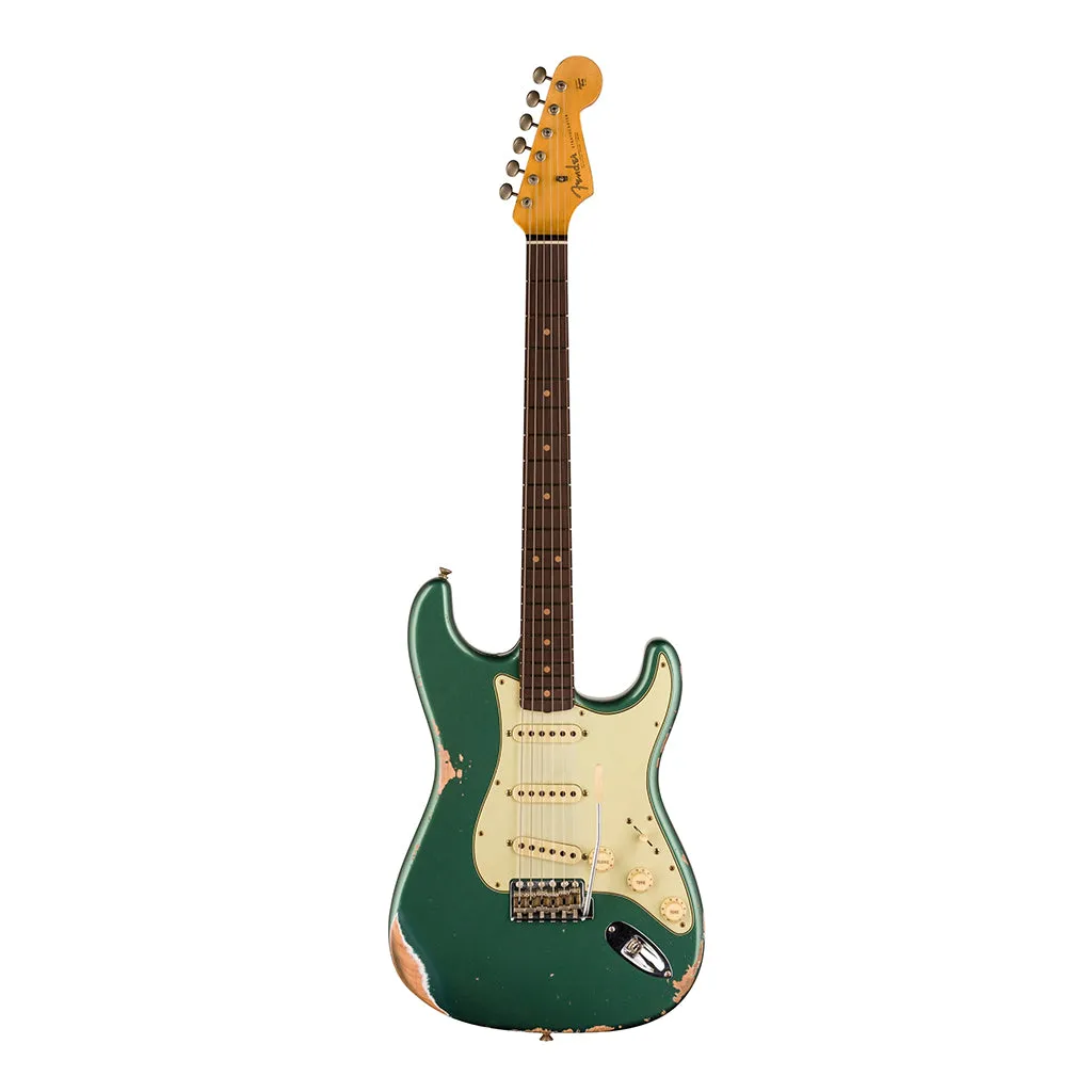 Fender Custom Shop Limited Edition 64 L Series Stratocaster Heavy Relic Aged Sherwood Green Metallic