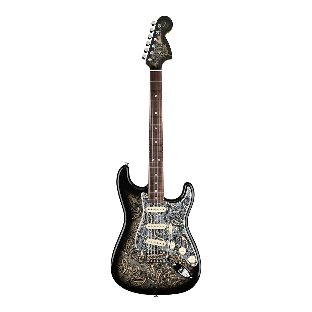 Fender Custom Shop Limited Edition 68 Stratocaster Journeyman Relic with Closet Classic Hardware 3A Rosewood Fingerboard Black Paisley