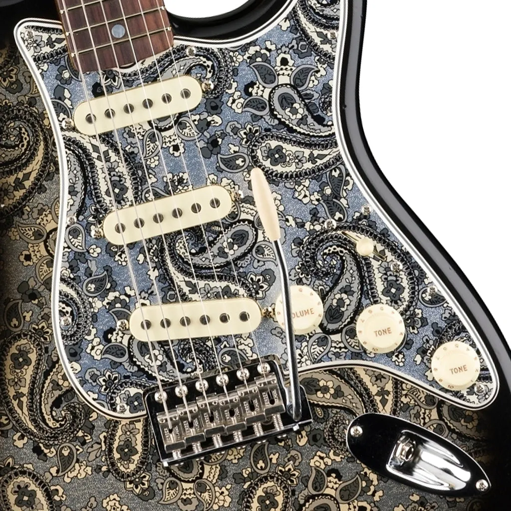Fender Custom Shop Limited Edition 68 Stratocaster Journeyman Relic with Closet Classic Hardware 3A Rosewood Fingerboard Black Paisley