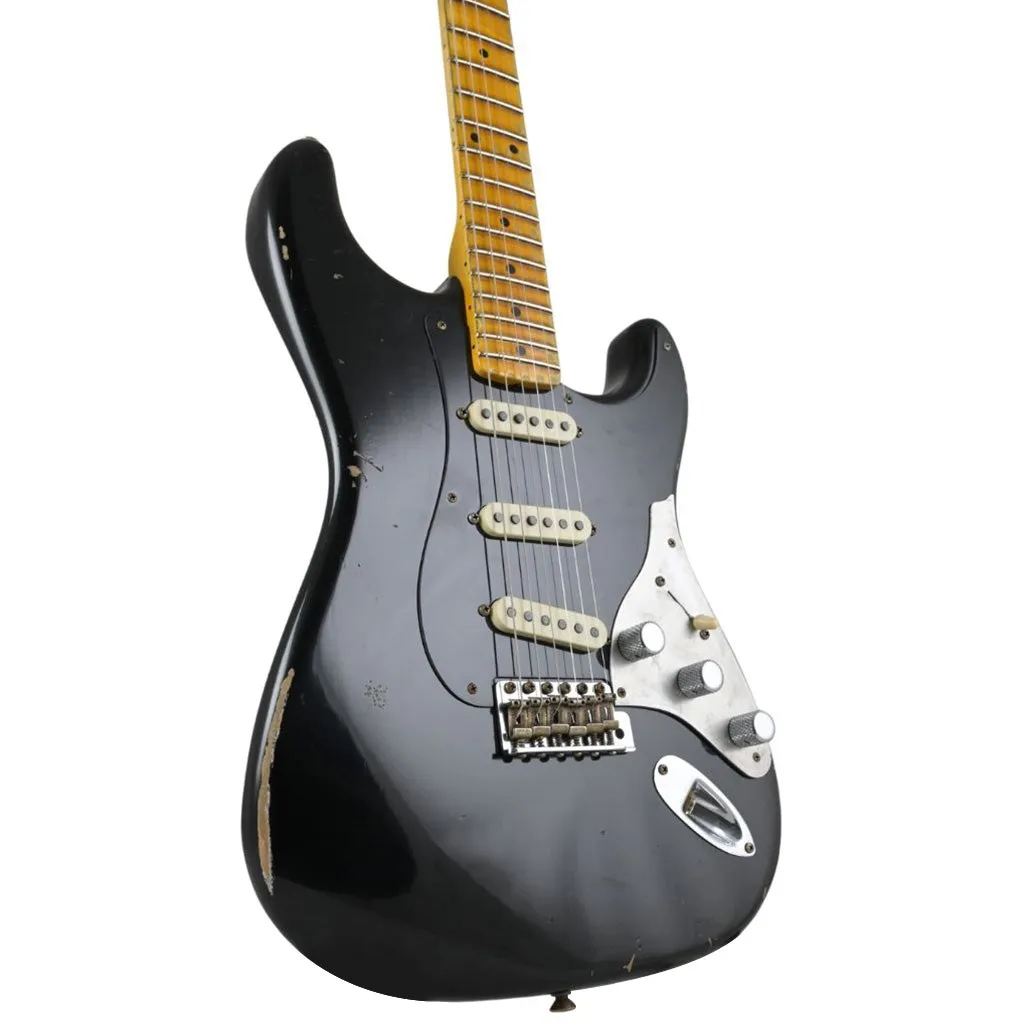 Fender Custom Shop  Limited Edition Poblano II Stratocaster Relic - Maple Fingerboard - Aged Black