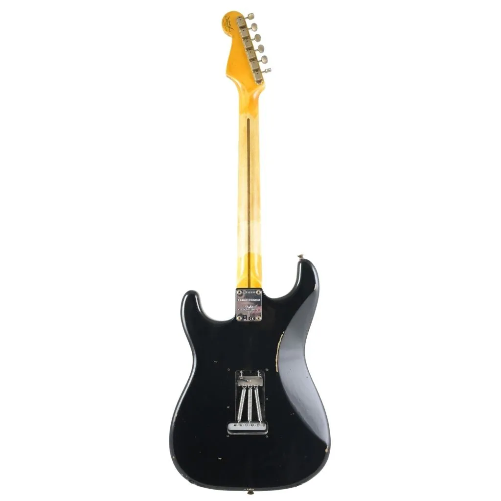 Fender Custom Shop  Limited Edition Poblano II Stratocaster Relic - Maple Fingerboard - Aged Black