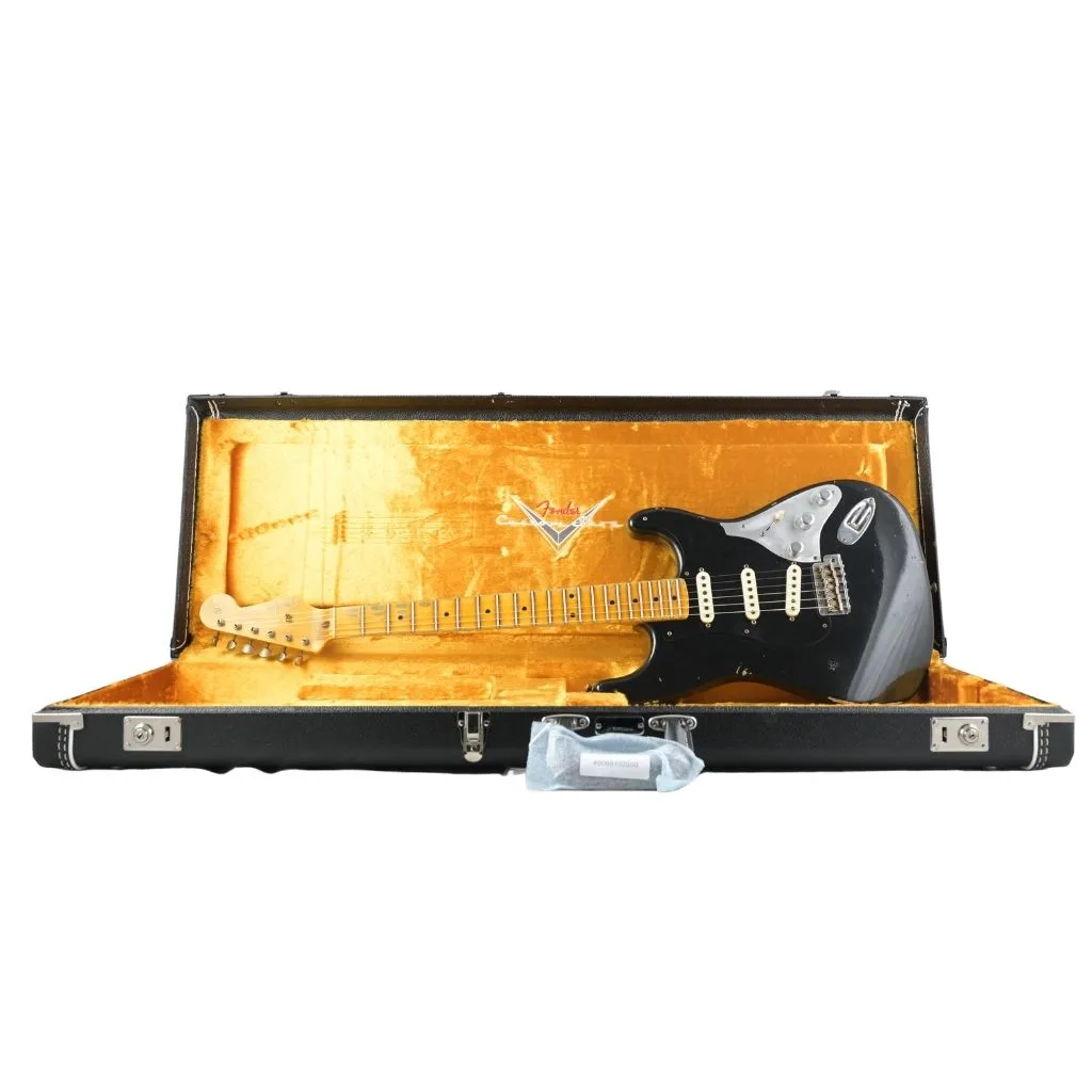 Fender Custom Shop  Limited Edition Poblano II Stratocaster Relic - Maple Fingerboard - Aged Black