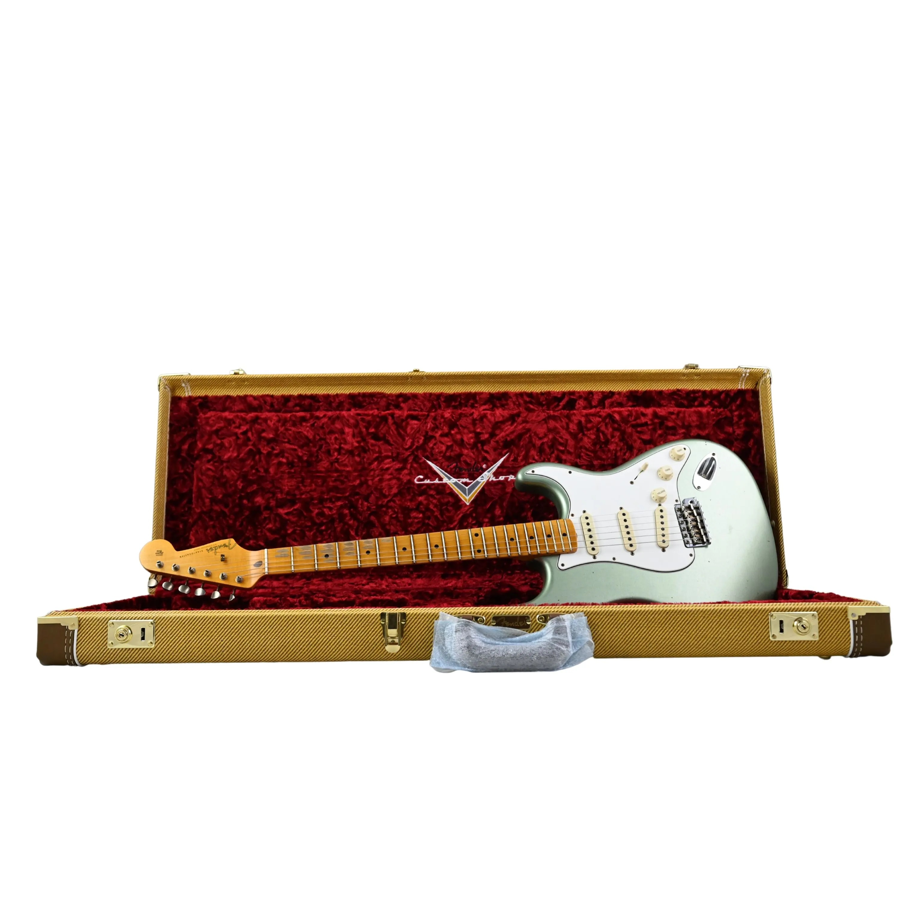 Fender Custom Shop Limited Edition Tomatillo Stratocaster Special - Relic, Super Faded Aged Sage Green Metallic
