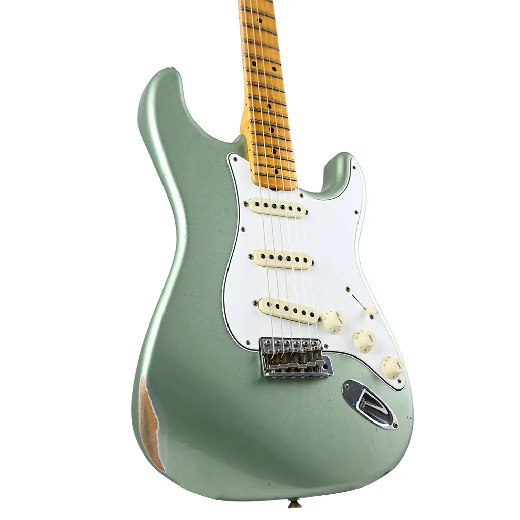 Fender Custom Shop Limited Edition Tomatillo Stratocaster Special - Relic, Super Faded Aged Sage Green Metallic