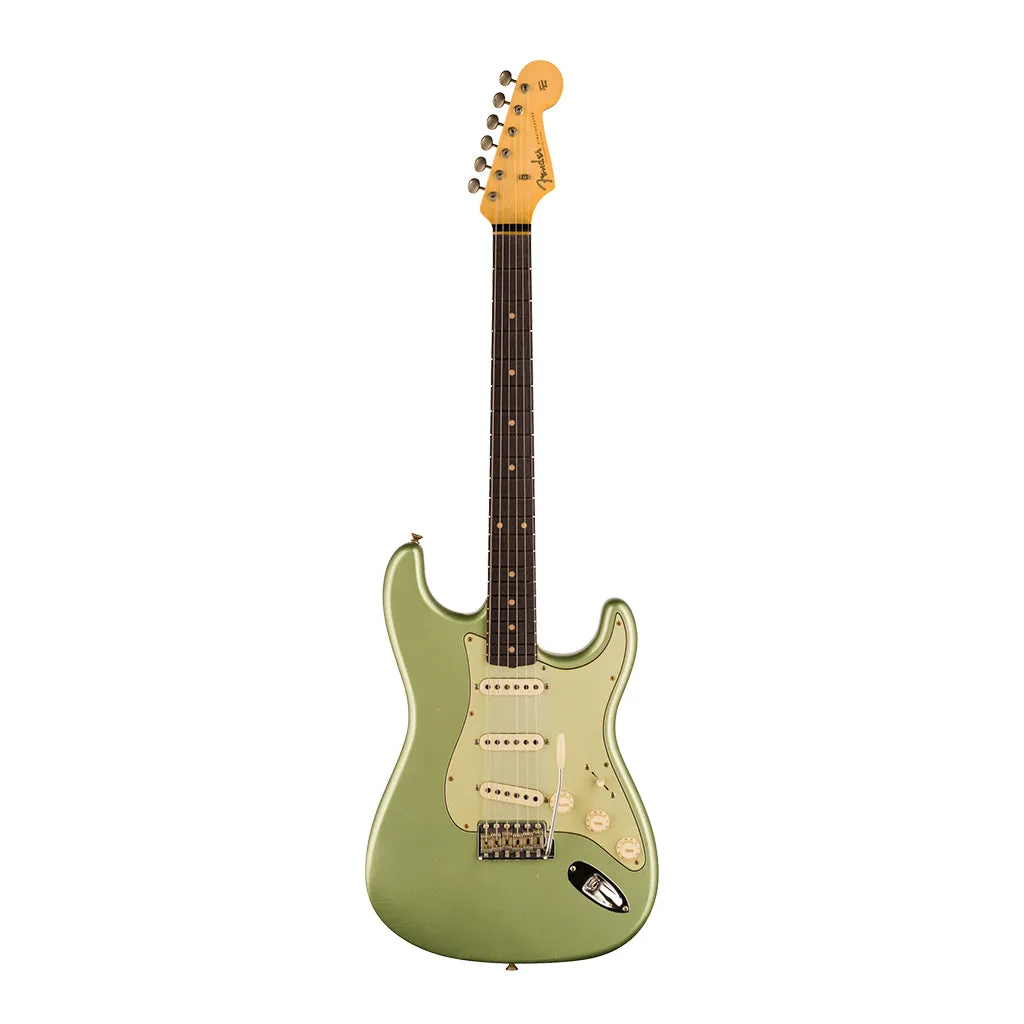 Fender Custom Shop Time Machine 59 Stratocaster Journeyman Relic Super Faded Aged Sage Green Metallic