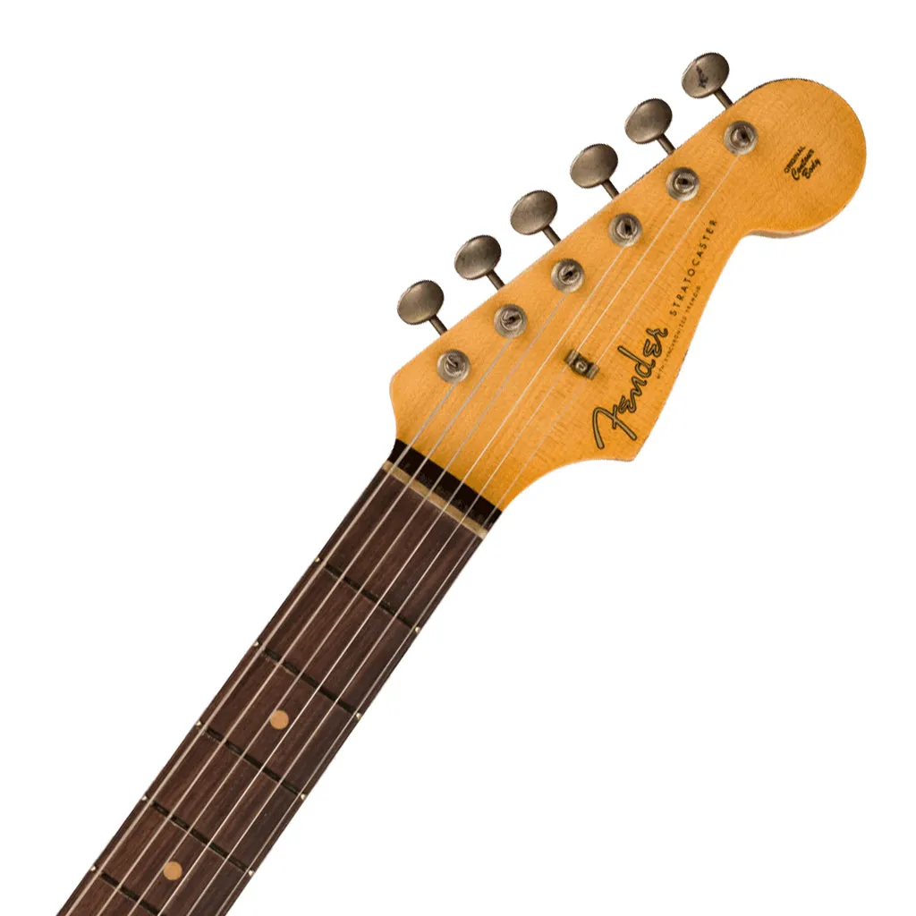 Fender Custom Shop Time Machine 59 Stratocaster Journeyman Relic Super Faded Aged Sonic Blue