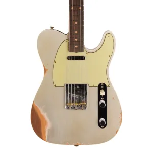 Fender Custom Shop Time Machine '60 Tele Custom - Heavy Relic, Aged Inca Silver