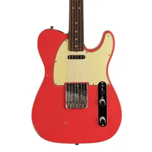 Fender Custom Shop Time Machine 63 Telecaster Relic Aged Fiesta Red