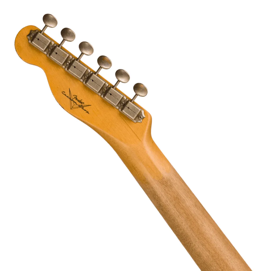 Fender Custom Shop Time Machine 63 Telecaster Relic Aged Fiesta Red