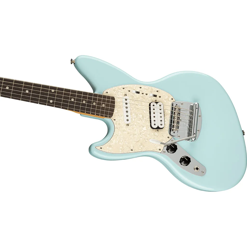 Fender - Kurt Cobain Jag-Stang Left-Hand - Rosewood Fingerboard, Sonic Blue