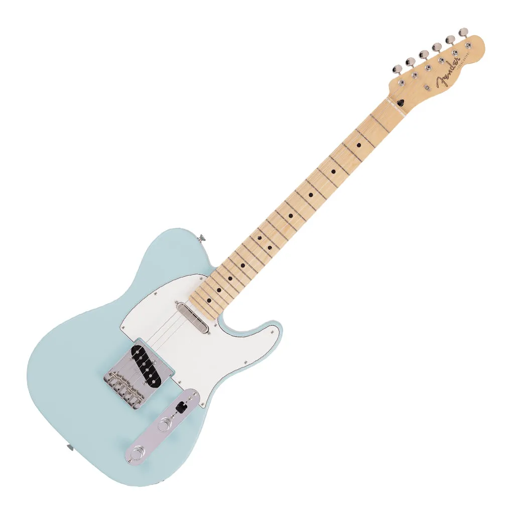Fender Made in Japan Junior Collection Telecaster, Maple Fingerboard, Satin Daphne Blue