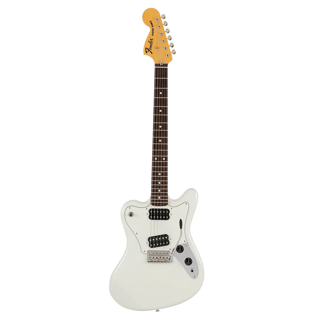 Fender - Made in Japan Limited Super-Sonic, Rosewood Fingerboard, Olympic White