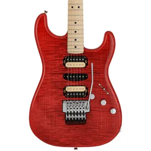 Fender - Michiya Haruhata Stratocaster, Maple Fingerboard - Trans Pink