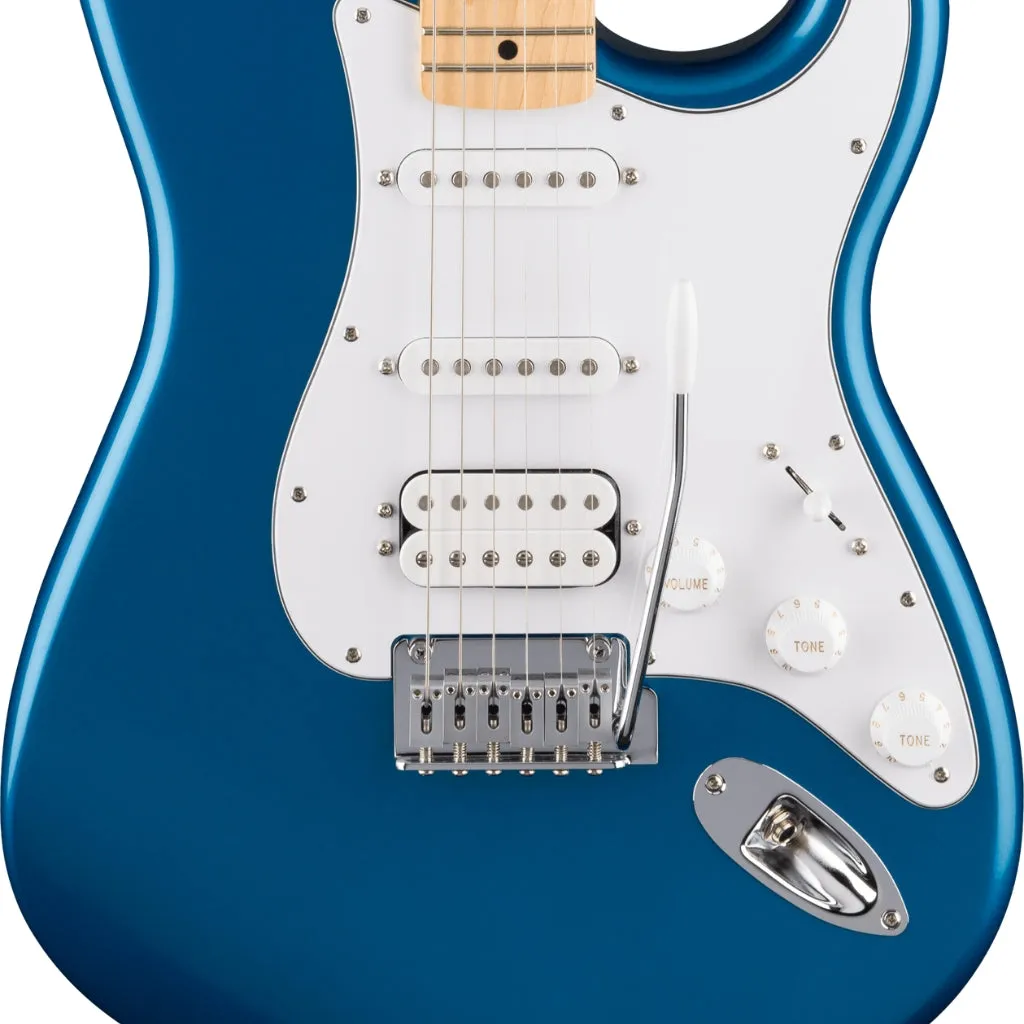 Fender Standard Stratocaster HSS, Maple Fingerboard Electric Guitar - Aqua Marine Metallic