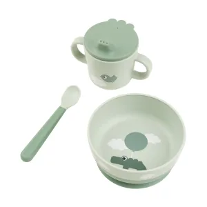 Foodie First Meal Set | Happy Clouds | Green