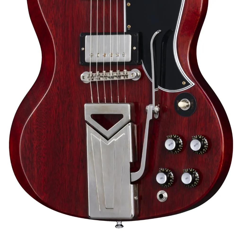 Gibson 60th Anniversary 1961 Les Paul SG Standard With Sideways Vibrola - Cherry Red