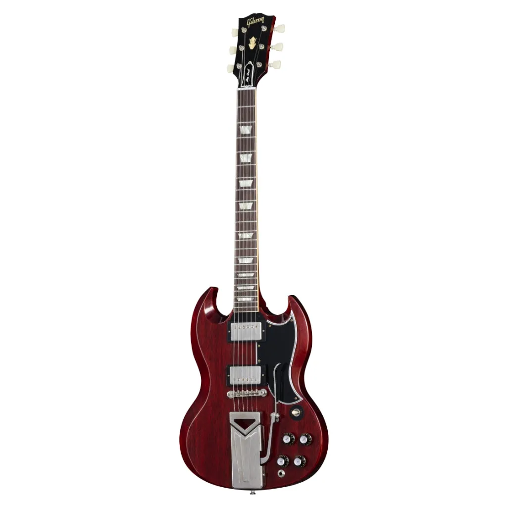 Gibson 60th Anniversary 1961 Les Paul SG Standard With Sideways Vibrola - Cherry Red