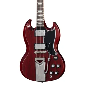 Gibson 60th Anniversary 1961 Les Paul SG Standard With Sideways Vibrola - Cherry Red