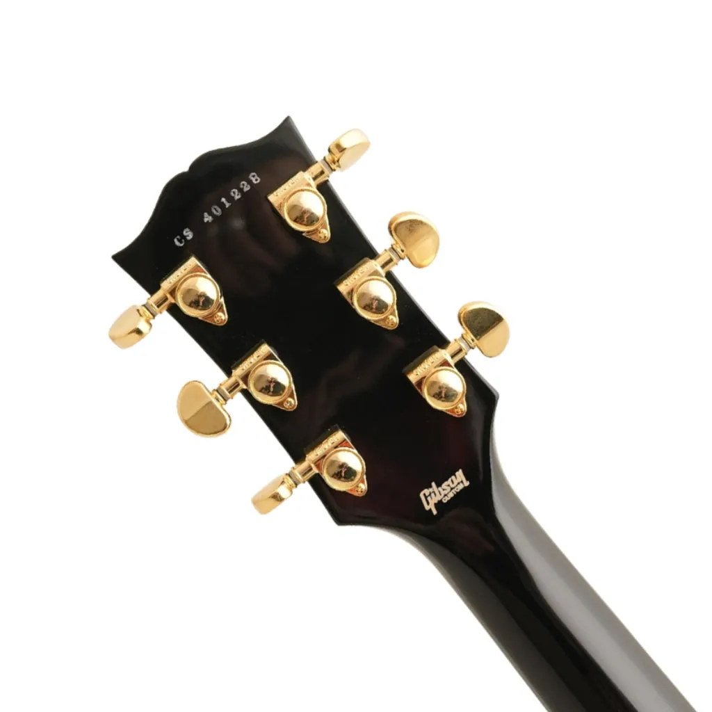 Gibson Custom Shop Les Paul Custom Maple Top Electric Guitar - Ebony