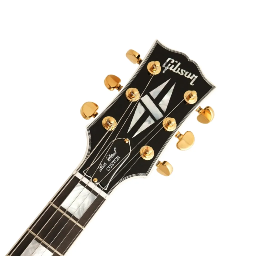 Gibson Custom Shop Les Paul Custom Maple Top Electric Guitar - Ebony