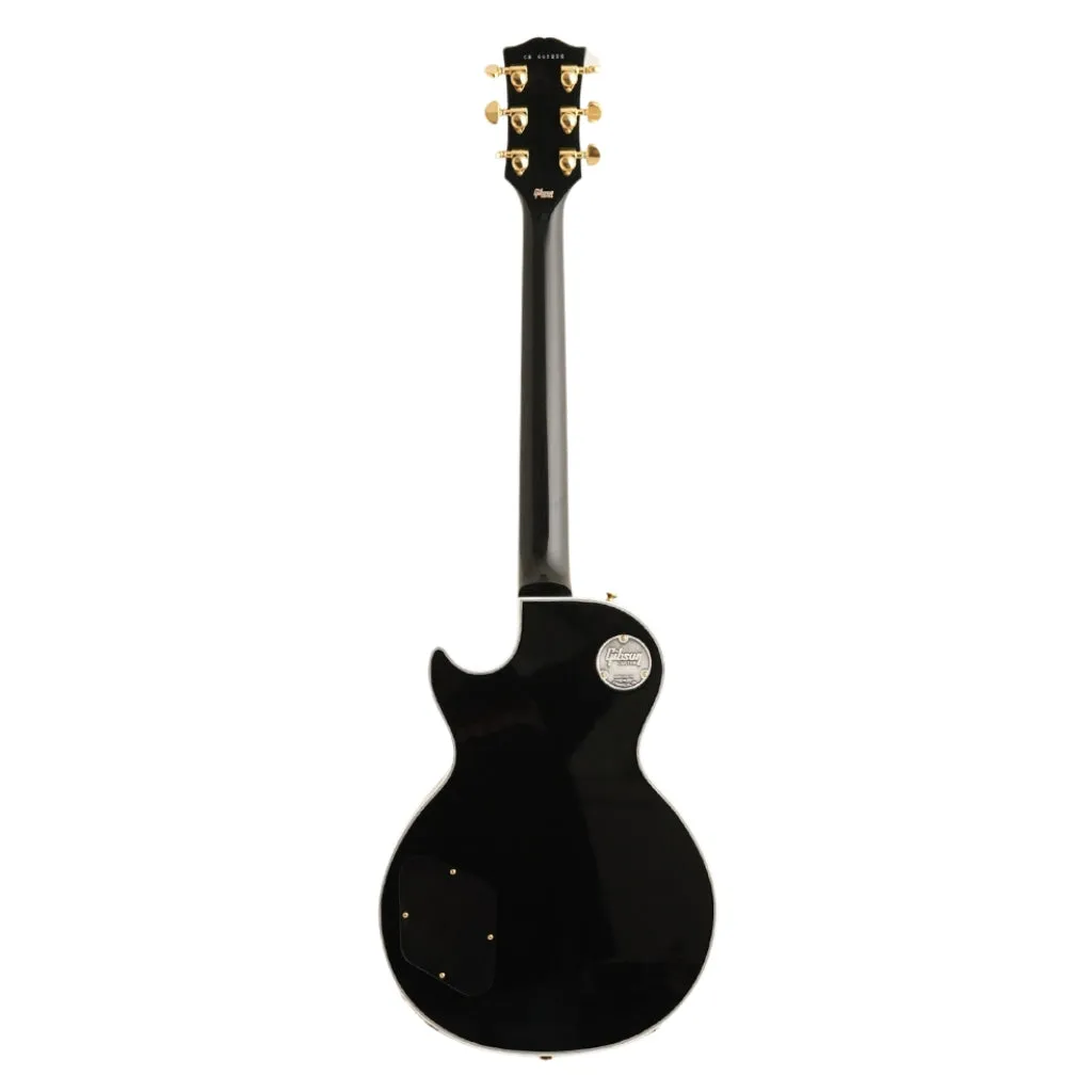 Gibson Custom Shop Les Paul Custom Maple Top Electric Guitar - Ebony