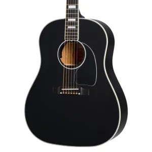 Gibson J45 Custom Ebony Acoustic Guitar