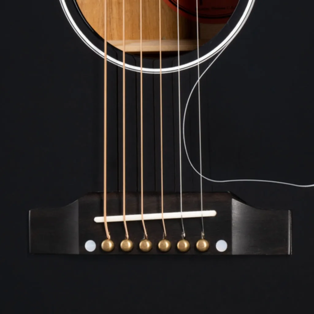 Gibson J45 Custom Ebony Acoustic Guitar