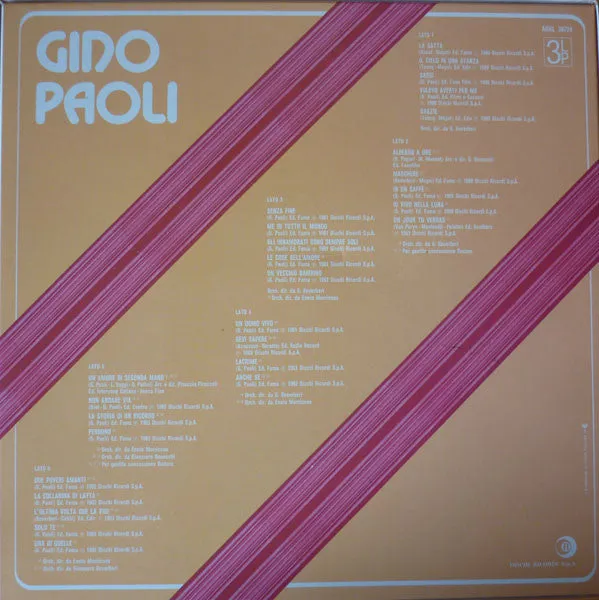Gino Paoli Aorl38724 Boxset