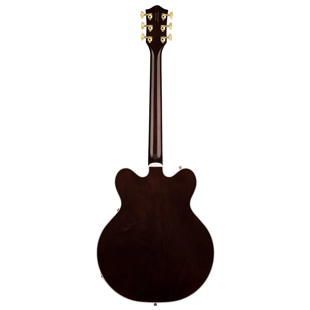 Gretsch - G6122TG Players Edition Country Gentleman Hollow Body with String-Thru Bigsby and Gold Hardware - Walnut Stain