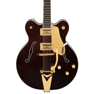 Gretsch - G6122TG Players Edition Country Gentleman Hollow Body with String-Thru Bigsby and Gold Hardware - Walnut Stain