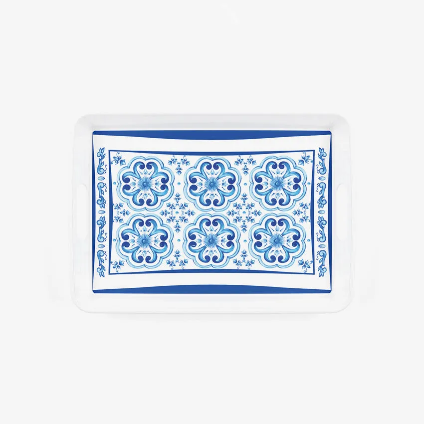 Guzzini | Blues Rectangular Tray With Handles